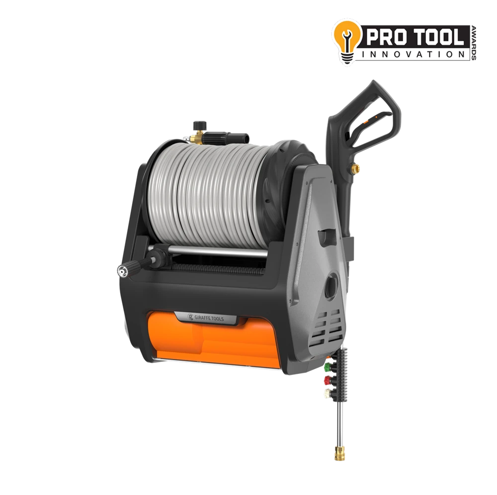Pro: official manufacturer product image, Grey Ultra-Soft hose · 100 ft